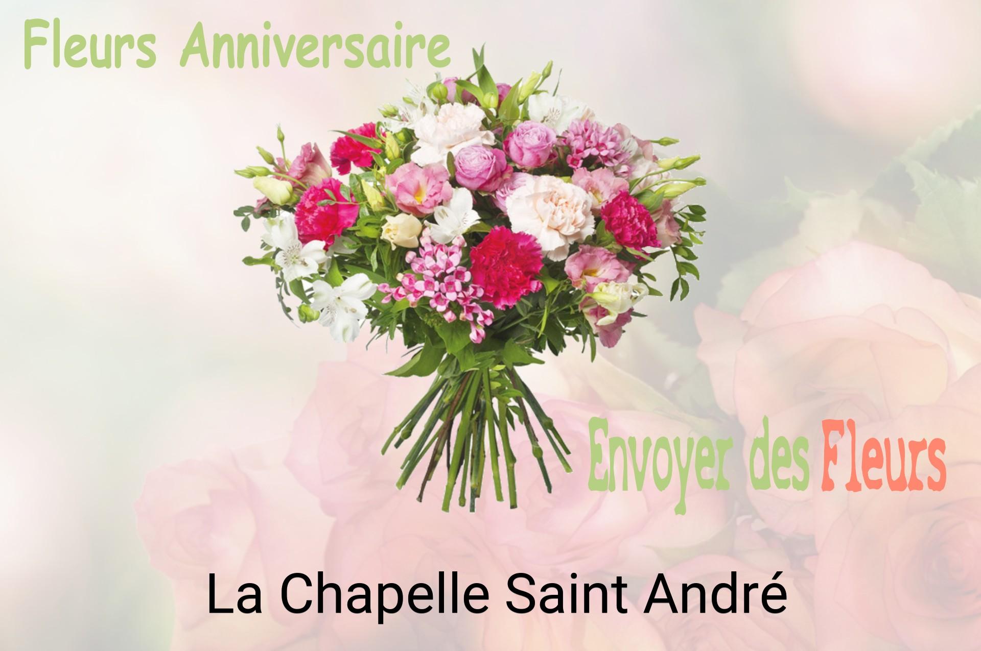 Bouquet de fleurs d’anniversaire livré à La Chapelle-Saint-André