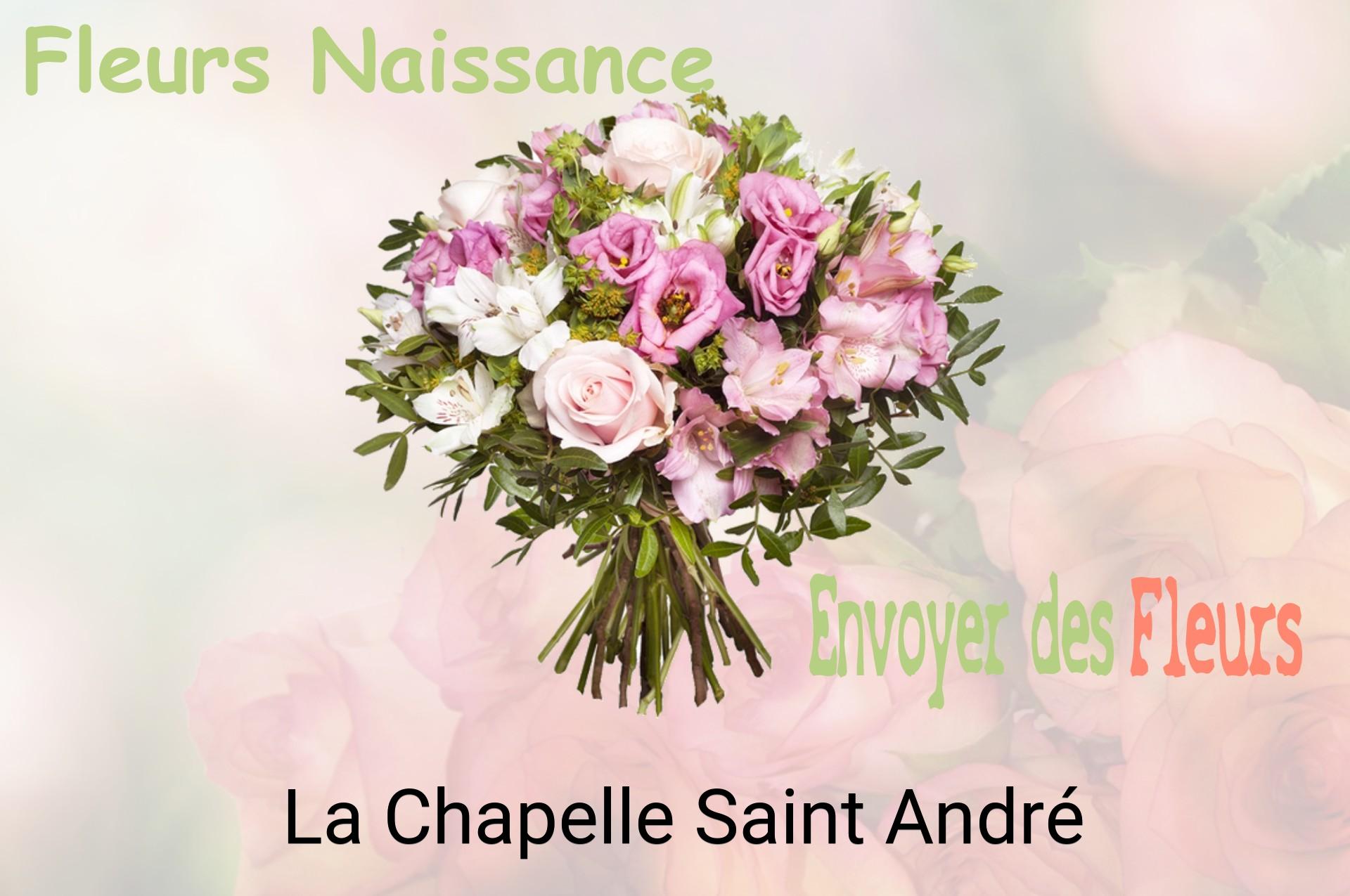 Bouquet de fleurs de naissance livré à La Chapelle-Saint-André