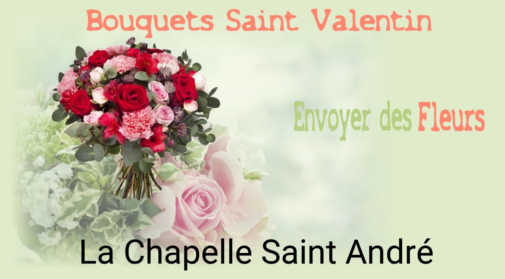 Roses de Saint-Valentin livrées à La Chapelle-Saint-André